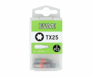 Šroubovací bity Essve, TX25, 25 mm, 2 ks.