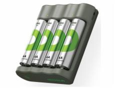 GP ReCyko B441 4-Port USB-Model Charger incl.4xAA NiMh 2100mAh