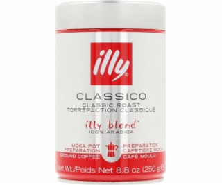 illy Mletá káva 250 g illy 100% Arabica (8003753915050)