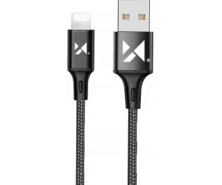 Wozinsky USB-A - Lightning kábel 1 m čierny (5907769301186)
