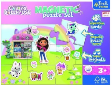 Magnetické puzzle Trefl Svet domčeka pre bábiky Gabi Gabbys