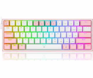 Klávesnica Redragon K617 Fizz (K617-RGB ružová)