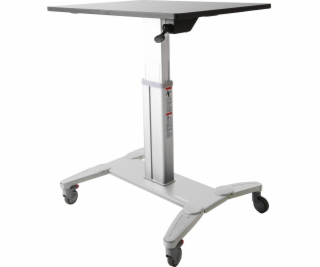 StarTech Mobilný sedací stojan Workstation Black and Silv...