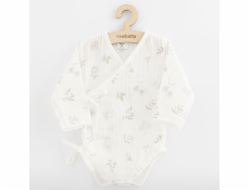 Kojenecké mušelínové body s bočním zavazováním New Baby  Zoe Vel.62 (3-6m)