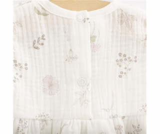 Kojenecké mušelínové šaty New Baby Zoe Vel.80 (9-12m)