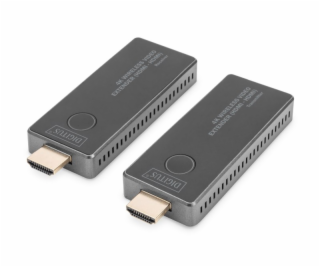 DIGITUS DS-55323 4K Wireless Video Extender Set, 30 m (HD...