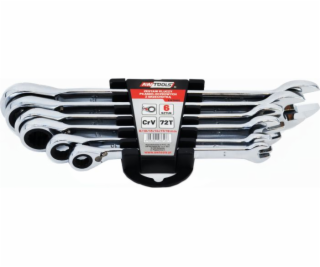 AWTools račňové kombinované kľúče, sada 6, 8-19mm (AW39995)