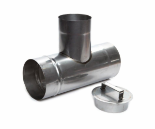 Komínový žľab kruhový otvor WADEX 112, D100 mm