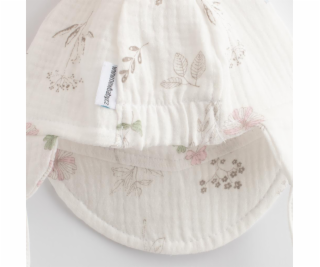 Dětská letní mušelínová čepička s kšiltem New Baby Zoe Ve...