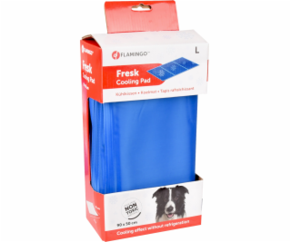 Flamingo Chladící podložka modrá L 90x50cm