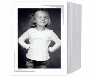 1x125 Daiber foto leporelo 13x18 biely/trojity uhol  20113