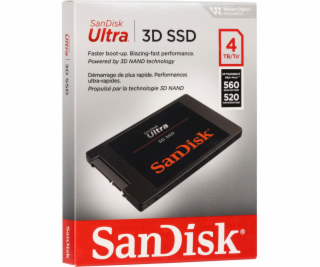 SanDisk SSD Ultra 3D         4TB SDSSDH3-4T00-G26