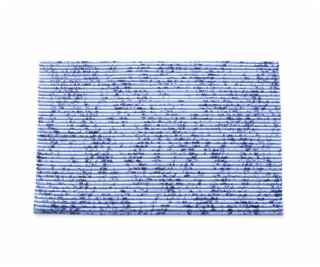 Koupelnová předložka Thema Lux M13003, modrá, 45 x 65 cm