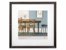 Walther Fiorito dark grey 40x40 Wood incl. Passepartout EF440D