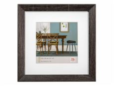 Walther Fiorito dark grey 20x20 Wood incl. Passepartout EF220D