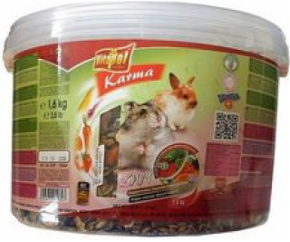 Vitapol 2V1 KRMIVO PRO KŘEČKY A KRÁLÍKY KYBEL 1,6kg