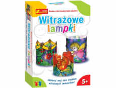 Ranní vitrážové lampy
