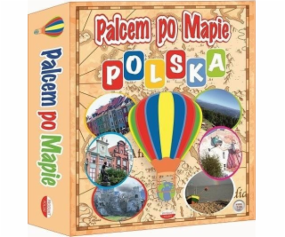 Abino Hraje prstem na mapě - Polsko