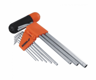 Dedra Sada imbusových klíčů typ L 1,5-10mm 9 ks. (0652)