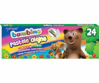 Svatý. Majewski BAMBINO olejové pastely 24col.