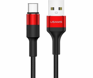 Usams USB-A - USB-C kabel USB 1,2 m černý (SJ221TC02)