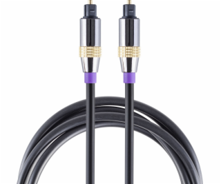 Libox Toslink - kabel Toslink 3m stříbrný (LB0031)