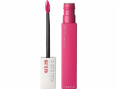 Maybelline Matiniai lupu dažai Maybelline New Super Stay York matný inkoust 5 ml, 30 Romantic