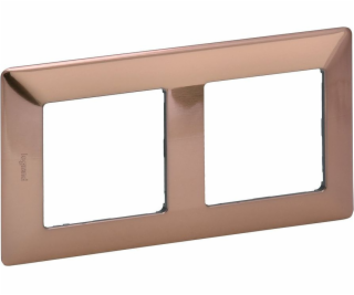 Legrand Valena Life dvojitý rám, měděný (754162)
