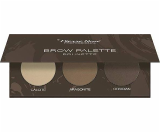 Paletka stínů na obočí Pierre Rene Brow Palette 03 Brunette