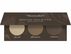 Paletka stínů na obočí Pierre Rene Brow Palette 03 Brunette