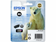 Inkoust Epson T263140, 26XL, foto černý (C13T26314022)