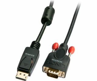 Lindy DisplayPort – kabel D-Sub (VGA) 1m černý (41941)
