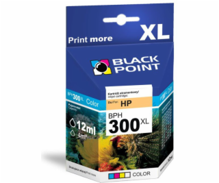 Inkoust Black Point BPH300XLC / CC643EE č. 300 (barva)