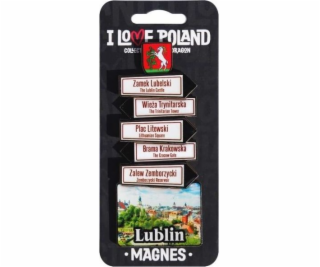 Mr. Dragon Magnet Miluji Polsko Lublin ILP-MAG-C-LUB-13