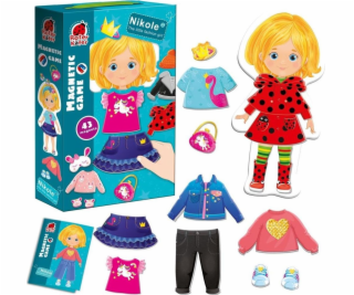 Roter Kafer Nikole. Malá módní dívka magnetická hra