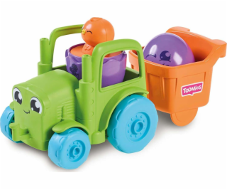 Figurka Tomy Tommies - Traktor sklápěč 2v1 + kuře ve skoř...