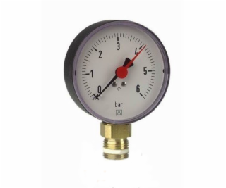 Afriso Topný manometr RF 63 AX O=63mm 0-2,5bar 1/4 Tř. 2,...