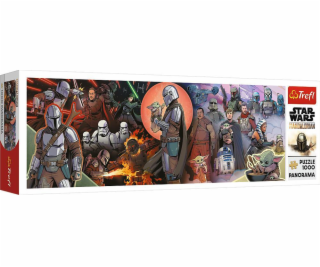 Trefl Puzzle 1000 Panorama Adventures of the Mandalorian ...