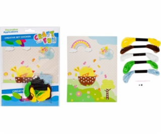 Craft with Fun KREATIVNÍ VELIKONOČNÍ KUŘECÍ SADA CRAFT WI...