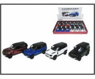 Hipo Auto Land Rover Deferender 90 1:36 13cm 4 barvy KT5428D