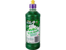 TUBAN Zelené třpytivé lepidlo PVA 500ml TUBAN