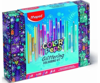 Umělecká sada třpytek Maped Colorpeps 31 ks. MAPOVANÝ