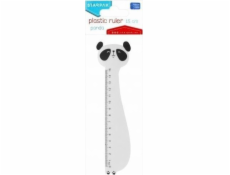 Starpak Plastové pravítko Panda 15cm