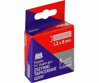 Velké sponky do sešívačky/sběrače na čalounění 1,2x8mm