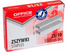 Kancelářské výrobky KANCELÁŘSKÉ PRODUKTY sponky, 23/10, 1000 ks.