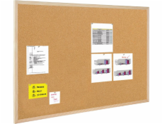 Bi-Office korková deska 100x80cm dřevěný rám (GMC160012010)