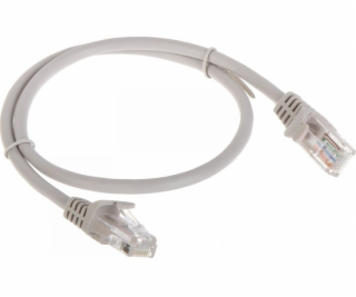 PATCHCORD RBLINE RJ45/0,5-ŠEDÝ 0,5m