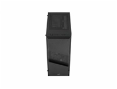 AEROCOOL skříň Menace Saturn FRGB ML G, Mid tower, 2x USB 3.0, 2x audio, 1x 120mm FRGB Fan, bez zdroje