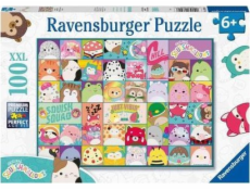 Dětské puzzle Spousta barevných squishmallows