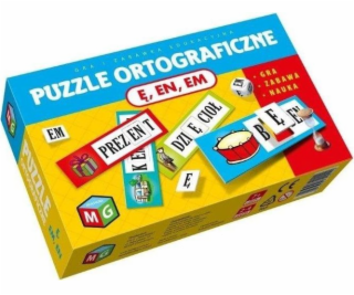 Spelling Puzzle E, EN EM - poľsky